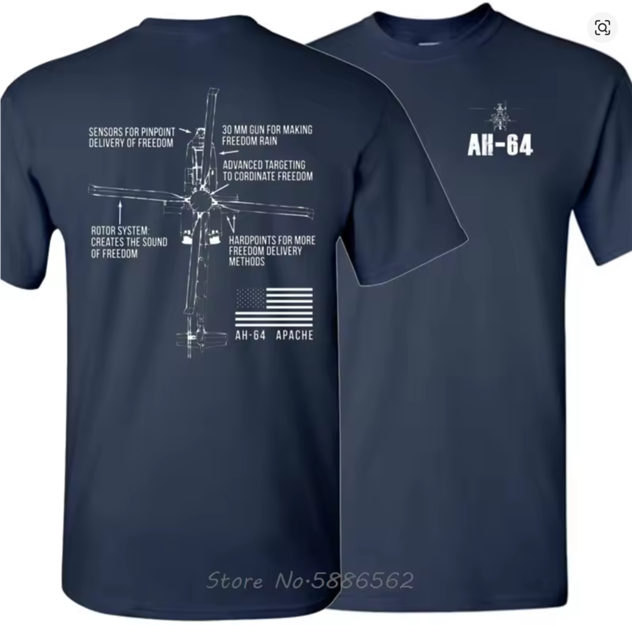 AH-64  HELICOPTER GUNSHIP