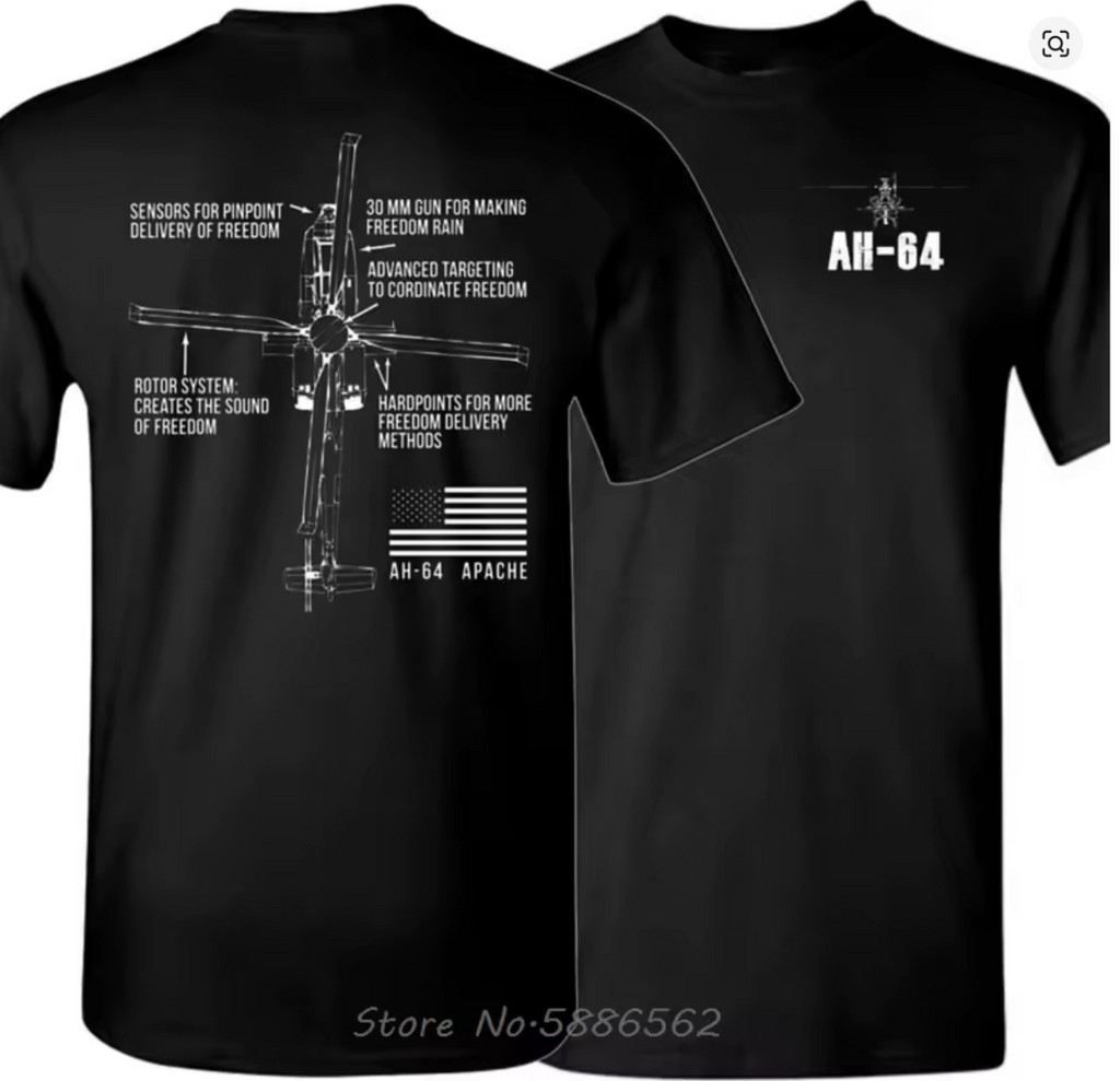 AH-64  HELICOPTER GUNSHIP