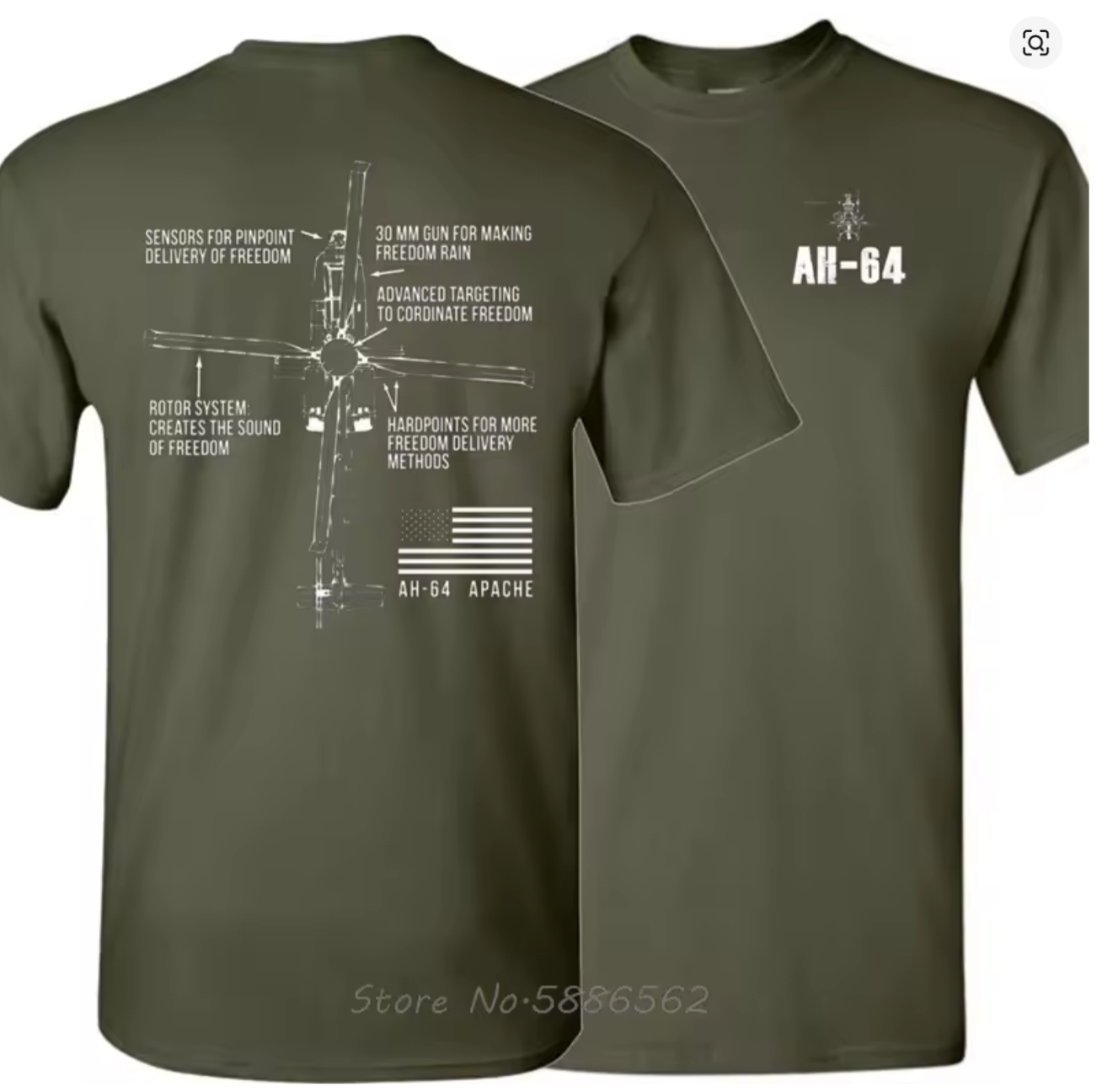 AH-64  HELICOPTER GUNSHIP