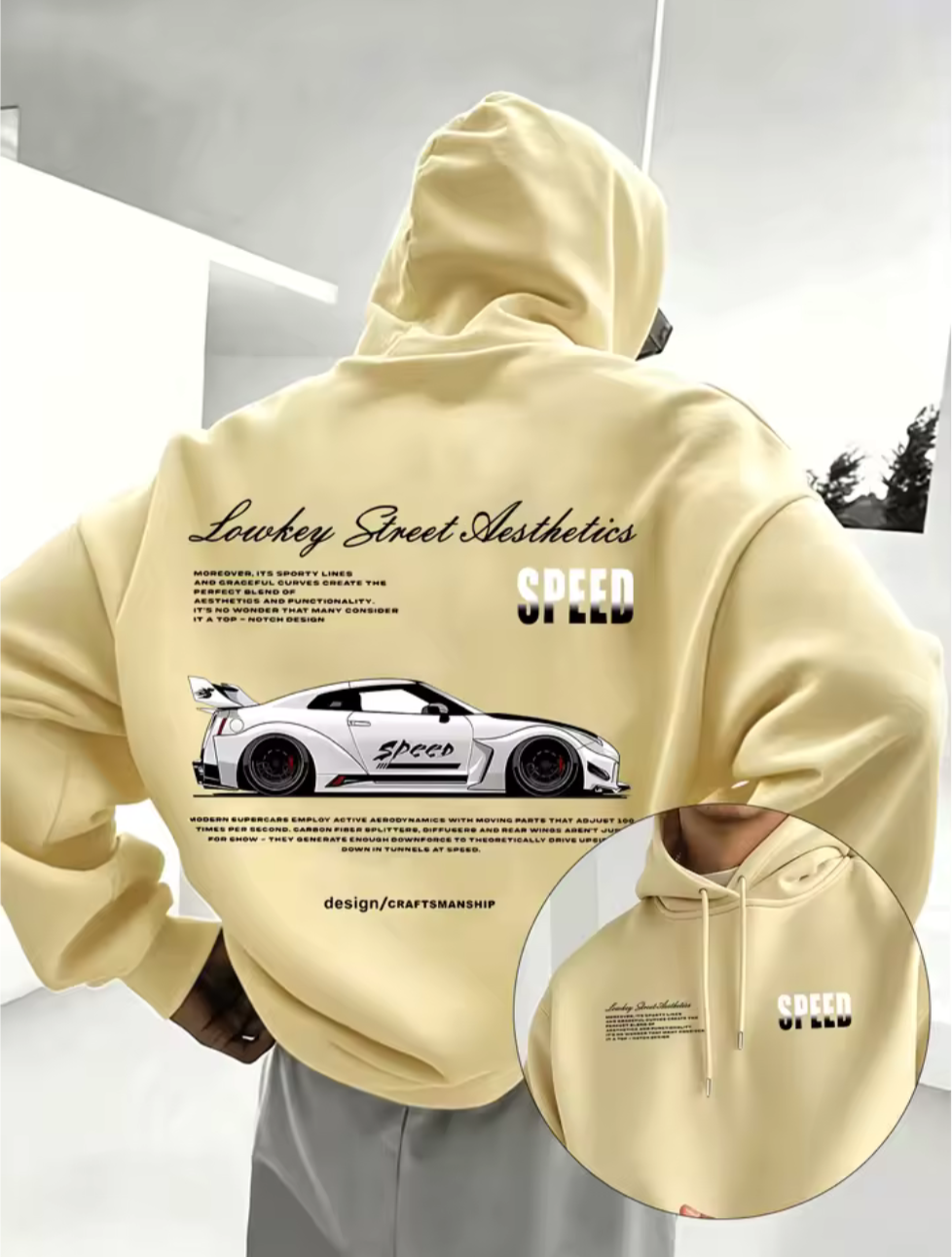 GTR R35 SPEED PRINT HOODIE