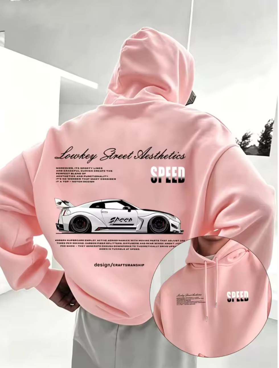 GTR R35 SPEED PRINT HOODIE
